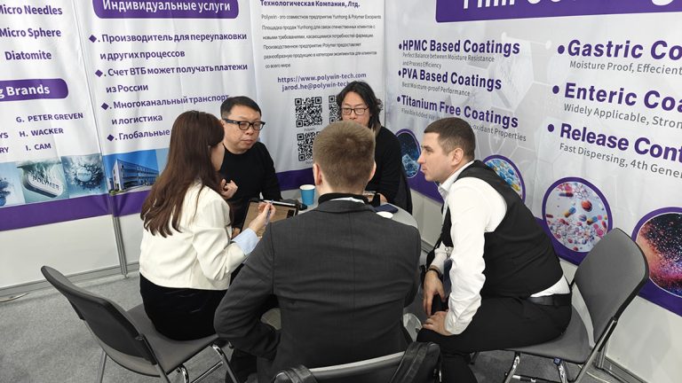 Shanghai Yunhong Showed Up at Russia Pharmaceutical Exhibition